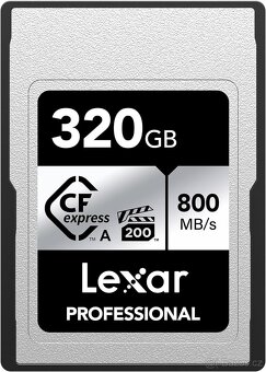 Paměťové karty Lexar® CFexpress™ Type A Card SILVER Series - 7