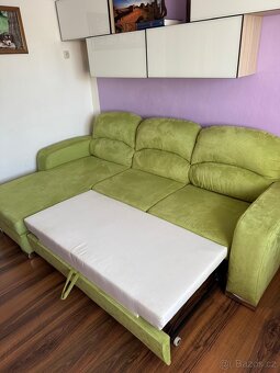 Rohová sedací souprava s úložným prostorem - 7