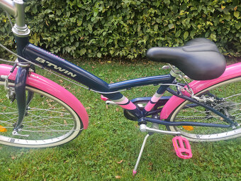 24" dívčí juniorské silniční kolo B-TWIN, rám 13" - 7