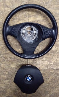 BMW e90 / e87 / X3 e84 - Kožené M paket volanty - 7