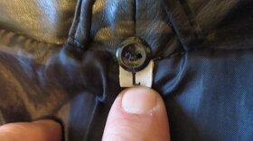 Kožený dámský kabát vel.L - 7