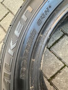 Použité letní pneu: 185/60/R15 - 2 kusy. - 7