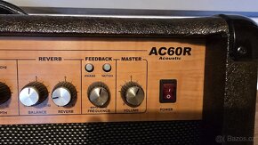 Combo mega amp 60w ac60r na akustickou kytaru - 7