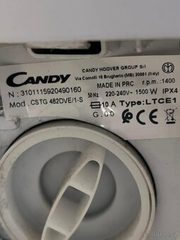 Pračka Candy Smart CSTG 482DVE1S - 7