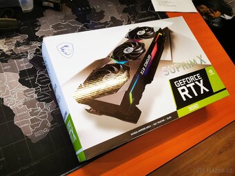 GeForce RTX 3090 SUPRIM X 24G, 3x Fans, GDDR6X - 7