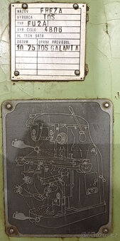 Frézka FU2 A - 7