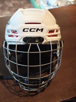 Nová hokejová helma CCM tacks 70 combo JR - 7