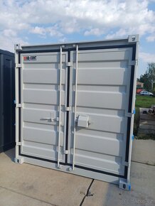 Nový 10´ skladový kontejner, barva RAL 7016 a RAL 7035 - 7