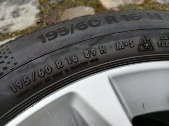 Alu kola BMW F40 G42 16" 5x112 zimní CONTINENTAL 195/60R16 - 7