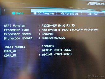 Herní Pc ryzen 5 1600/ram16gb/1660 super 6gb - 7