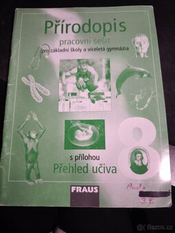 Učebnice Přírodopis, Biologie, Zeměpis, Občanská nauka - 7