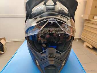 přilba IXS209 černá matná nová, velikost M - 7