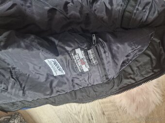 Dámská motorkářská bunda, tmavě modrá - 7
