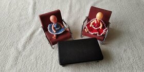 Domeček; pokojíček pro panenky, nábytek do domečku, křesílka - 7