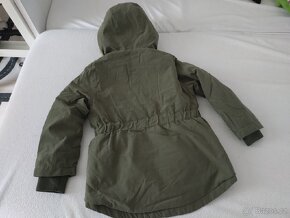 Khaki přechodová parka - 7