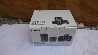 Canon EOS M50 Mark II + 15-45 mm + 55-200mm černý - 7