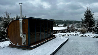 Panoramatická sauna Horizont M6 - 7