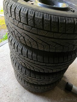 Plechové disky r16 , pneu 205/60 r16 zimní - 7