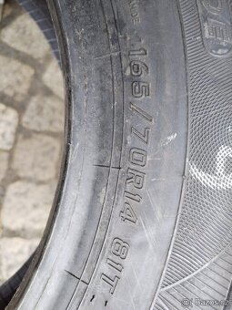 165/70/14 letni pneu FULDA a FALKEN 165/70 R14 - 7