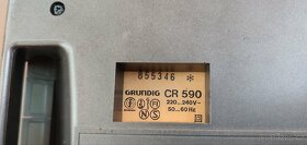 STEREO CASSETTE RECORDER GRUNDIG RC 590. - 7