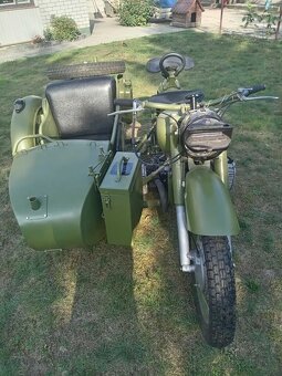 Ural,Dněpr MW 750 s pohonem sajdy-Zrenovovaný - 7