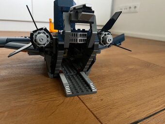 Lego Avengers raketa + bonusová Lego Avengers motorka - 7