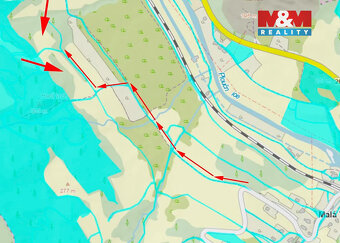 Prodej louky, 13017 m², Malá Veleň - 7