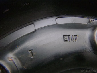 Plechové disky kola originál VW Škoda 5x112 6Jx15 ET47 - 7