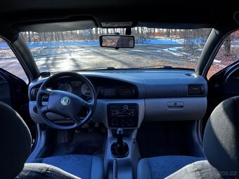 Octavia 1, modrá metalíza,1.6 55kw, 159 000km - 7