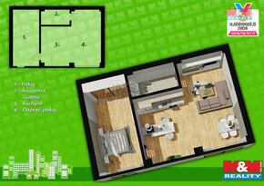 Prodej pozemku k bydlení, 3 494 m², Obecnice-Oseč - 7