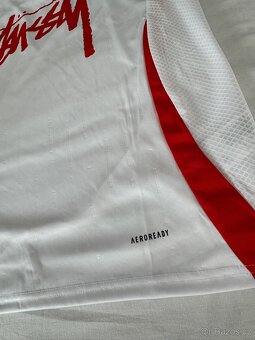 dres stussy x Italy jesrsey white - 7