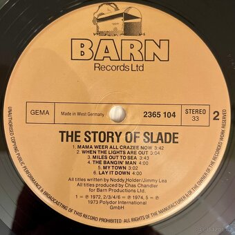 Slade – The Story of Slade (2LP, 1977, 1. německý press, NM) - 7