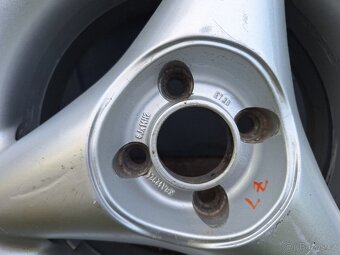 Alu disky 4x100, 8Jx14H2 ET38 s letními pneu 175/65 R14 - 7