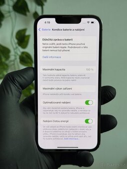 iPhone 13 Pro 128GB černý - 100% baterie - 7
