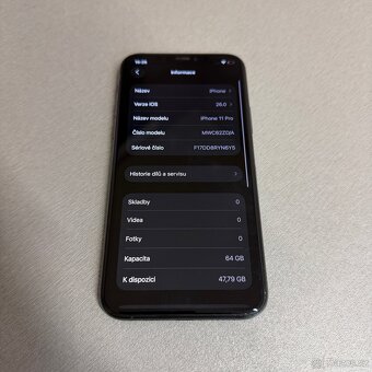 iPhone 11 Pro 64GB, pěkný stav, 12 měsíců záruka - 7