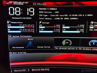 ASUS Maximus V Formula ( intel Z77) + i5 3570K - 7