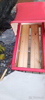 Retro kočárek pro panenky - 7