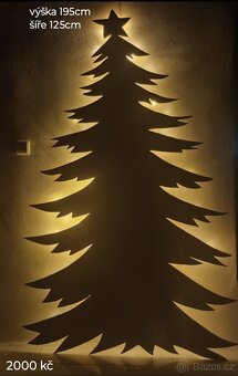 Originální vánoční dekorace, jeleni v lese 🎄✨🫎 - 7