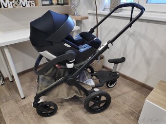 Kočárek Bugaboo Fox 2 + skejtík + vajíčko Cybex Aton 5 - 7