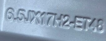 17"NEJETÁ ZIMNÍ OBUTÁ ALU KOLA 5x100 OR SEAT ARONA - 7