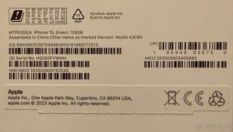 iPhone 15 128 GB zelený - 7