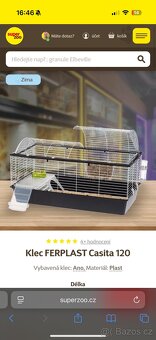 Klec pro králíky + příslušenství - 7