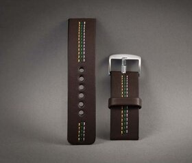 Kožený řemínek č.80 k hodinkám - 7