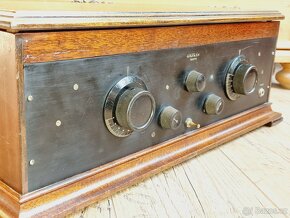 Starožitné rádio Crosley, Trirdyn 3R3, 1924, USA - 7