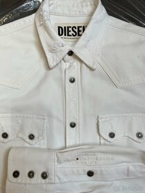 Luxusní denimová košile Diesel Distressed - 7