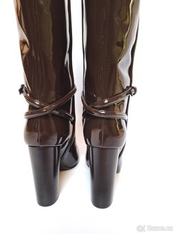 Lakovane kozačky Saint Laurent 36 - 7