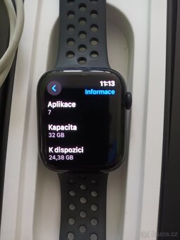 Prodám hodinky Apple watch 7 Nike. - 7