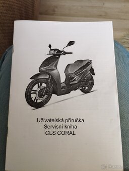 Skútr CLS Coral 125i 7,2kW - 7
