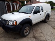 Nissan navara d22 DÍLY pick up np 300 king cab od roku 01 - 7