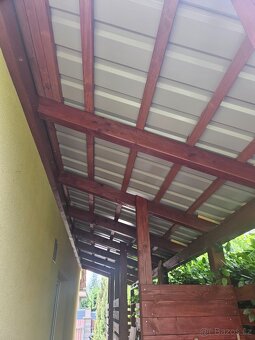 Přístřešek na dřevo, nářadí, zahradní domek - 7